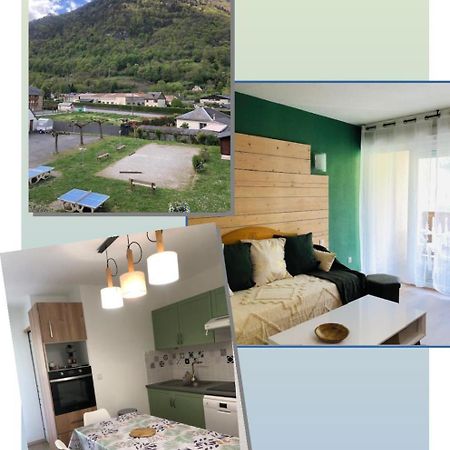 Appart T 3 Bagneres-De-Luchon Vue Montagne - Piscine Mi Juin Dış mekan fotoğraf