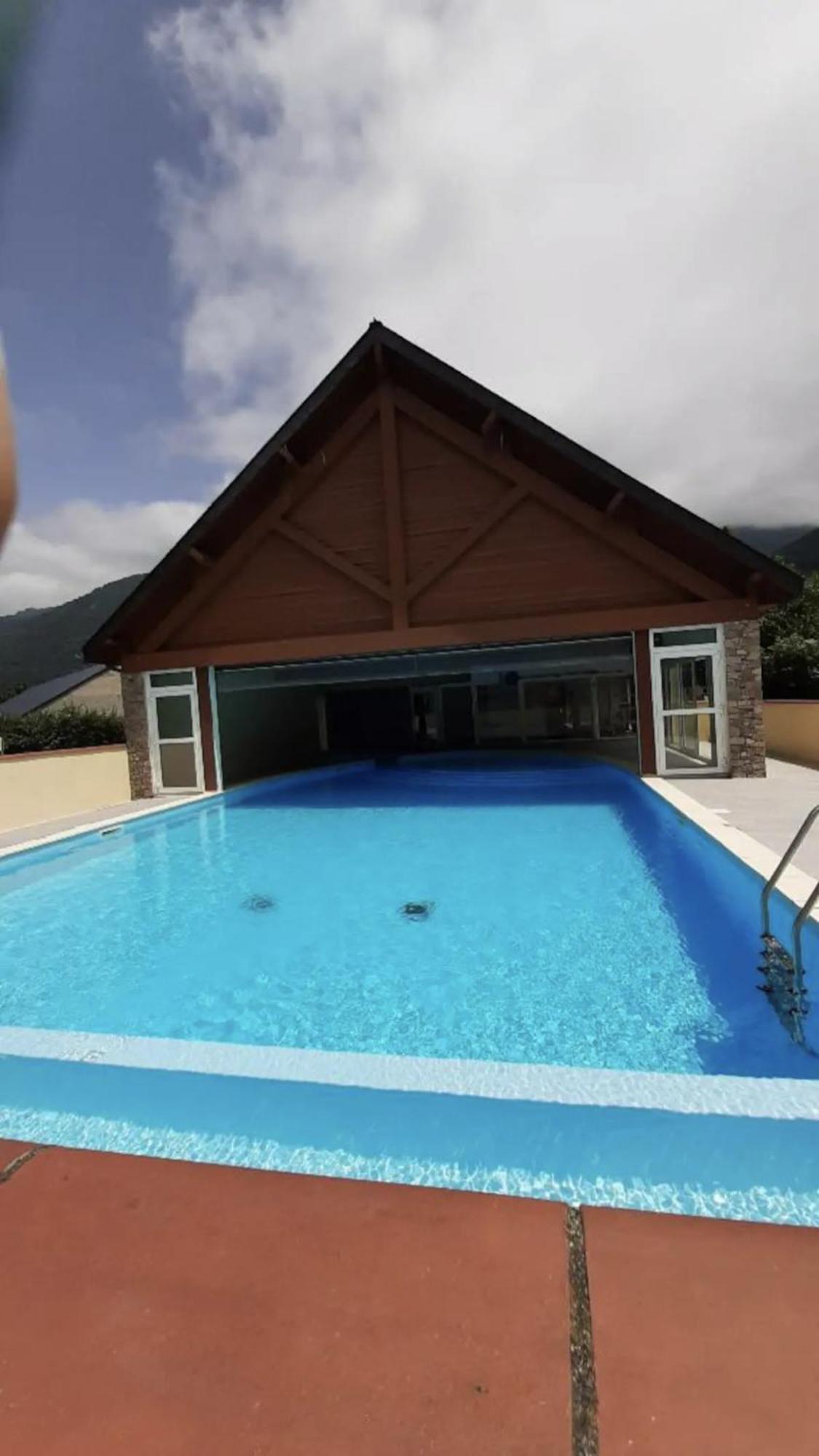Appart T 3 Bagneres-De-Luchon Vue Montagne - Piscine Mi Juin Dış mekan fotoğraf