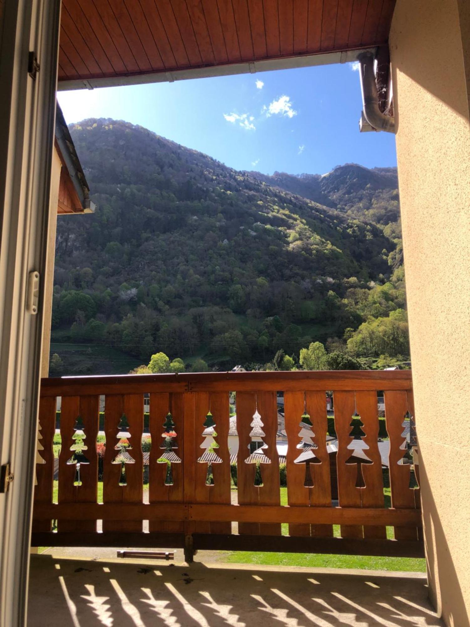 Appart T 3 Bagneres-De-Luchon Vue Montagne - Piscine Mi Juin Dış mekan fotoğraf